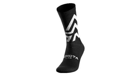 Calcetines adicta lab ichnite negro blanco