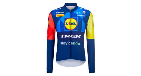 santini team lidl trek 2026 unisex long sleeve jersey