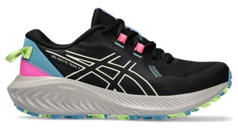 Chaussures trail asics gel excite trail 2 noir multi-color femme