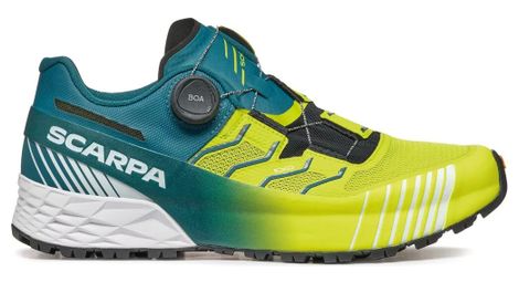 Scarpa ribelle run kalibra ht trail shoes green 44.1/2