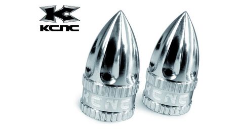Bouchons de valve kcnc argent