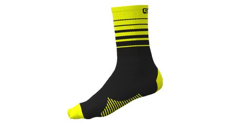 Calzini alé one yellow fluo/black