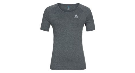 Maillot manches courtes odlo run easy 365 gris femme