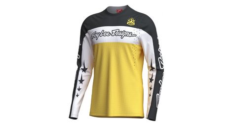 Maillot Manches Longues Troy Lee Designs Sprint Pro Jaune/Noir