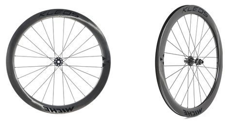 Paar miche kleos dx 50-50 tubeless 700 disc laufräder | 12x100mm | 12x142mm | centerlock shimano / sram