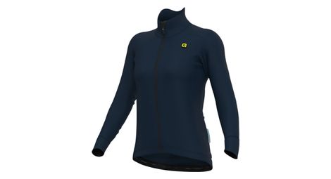Maglia a maniche lunghe alé k-idro klimatik blue donna