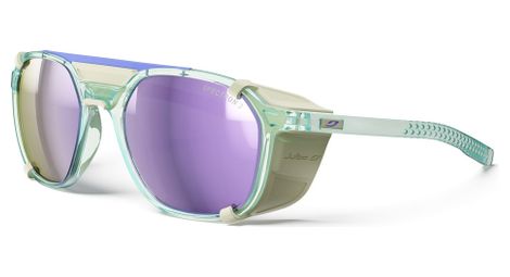 Lunettes julbo slack cover - spectron 3 - mint translucide brillant/gris clair
