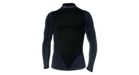 Sous-maillot manches longues outwet subzero xtex col montant noir