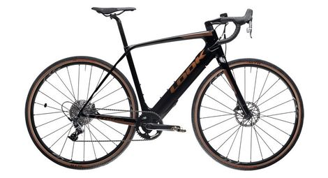 Look e-765 sram force 11v 700mm marrón bicicleta eléctrica gravel