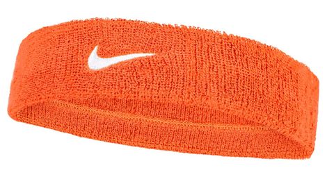 Bandeau éponge nike swoosh classic orange