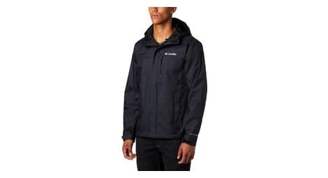 Veste impermeable columbia pouring adventure ii noir homme