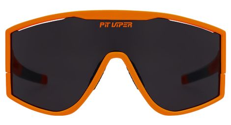 Paire de lunettes pit viper the factory team try hard orange/noir