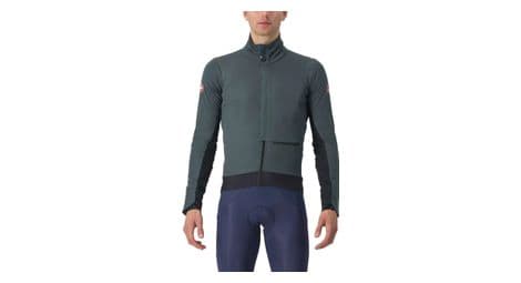 Castelli alpha doppio ros giacca a manica lunga verde m