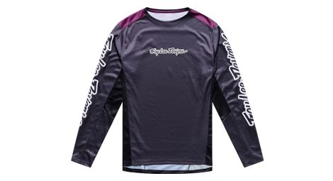Maillot Manches Longues Troy Lee Designs Stage Noir/Violet