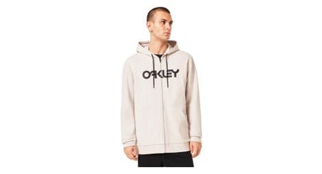 Sweat à capuche oakley teddy gris clair