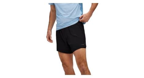 Pantalones cortos 2 en 1 hoka glide 5inch negro hombre