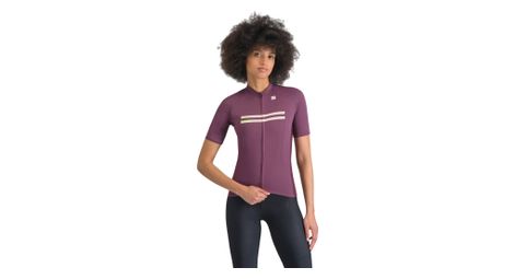 Maglia a maniche corte Sportful Starlight Donna Bordeaux