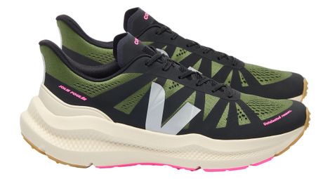 Veja Condor 3 Advanced x Jolie Foulée Militar Running Schuhe Schwarz/Khaki/Pink Women