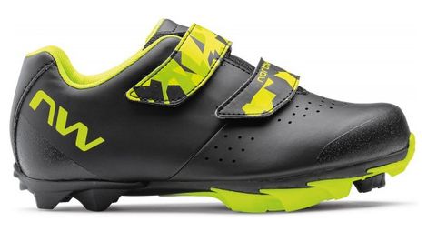 Chaussures VTT Northwave Origin Junior Noir Jaune Fluo