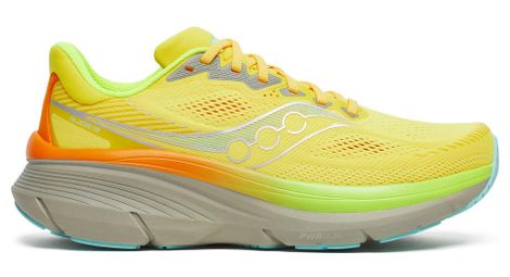 saucony guide 19 yellow orange men s running shoes