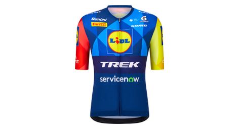 santini team lidl trek 2026 men s short sleeve jersey