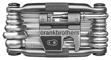 Crankbrothers multi-tool m19 19 functies grijs
