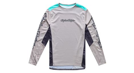 Maillot Manches Longues Troy Lee Designs Stage Gris/Bleu