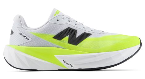 Chaussures Running New Balance FuelCell Rebel v5 Jaune/Gris Homme