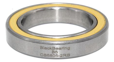 Roulement black bearing céramique 6805-2rs 25 x 37 x 7 mm