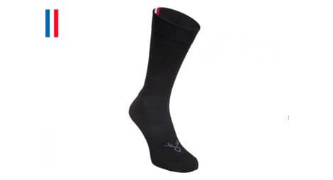 Chaussettes lebram laine hiver aravis noir