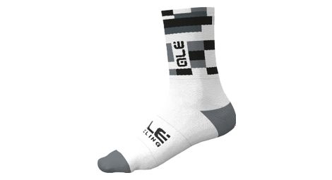 Chaussettes alé match blanc