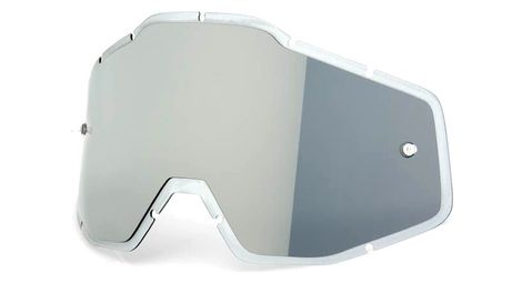 100% Ecran Anti-Buée Racecraft/Accuri/Strata - Light Silver Mirror