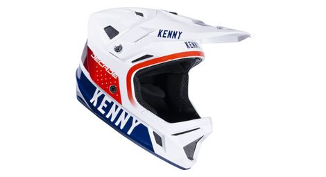 Casque intégral kenny decade smash patriot blanc