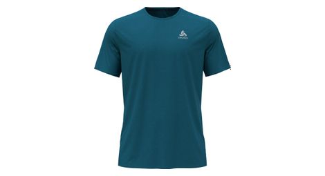 Maillot manches courtes odlo zeroweight chill tec bleu