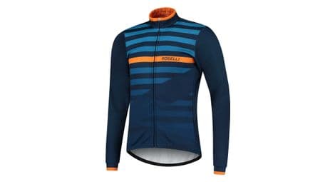 Veste velo manches longues hiver rogelli stripe - homme.