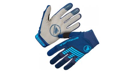 Guantes endura singletrack azul tinta