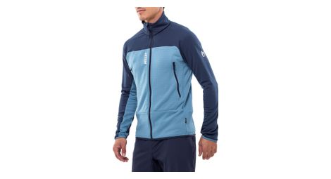 Polaire Millet Fusion Grid Bleu Homme