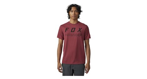 T shirt technique fox non stop scar rouge