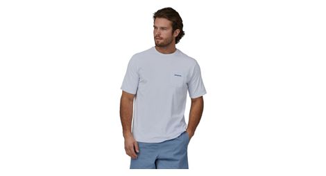 Patagonia boardshort logo pocket t-shirt weiß