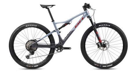 Mountainbike full-suspension bh lynx race lt 6.5 shimano deore/xt 12v 29'' silber/rot l / 175-189 cm