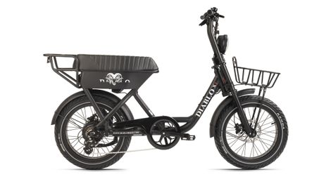 Velo de ville electrique compact 20 x1 noir diablo bikes