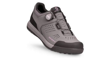 Zapatillas mtbscott shr-alpboa clip mujer gris/negro