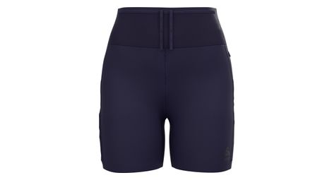 Odlo Donna X-Alp Trail Cargo Short Legging Blu scuro