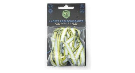 Lacets reflechissants toad jaune citron