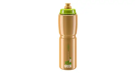 Botella de agua elite jet green 950 ml marrón