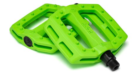 Paire de pedales eclat slash vert neon