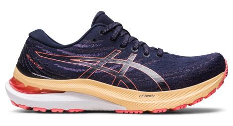 Asics gel kayano 29 running shoes blue orange women's