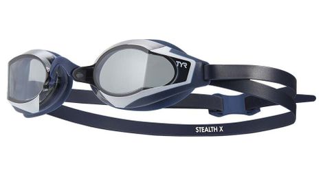 Lunettes de natation tyr stealth x performance noir bleu
