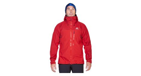 Mountain equipment chaqueta impermeable makalu roja