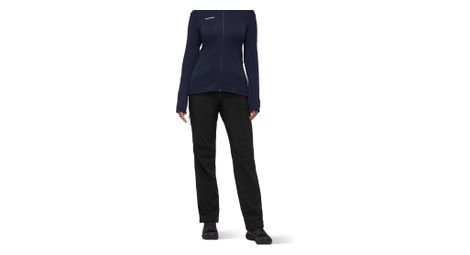 Softshell-Hose Damen Mammut Runbold Winter Schwarz